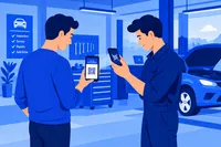 QR code to share your vehicle service history with a mechanic